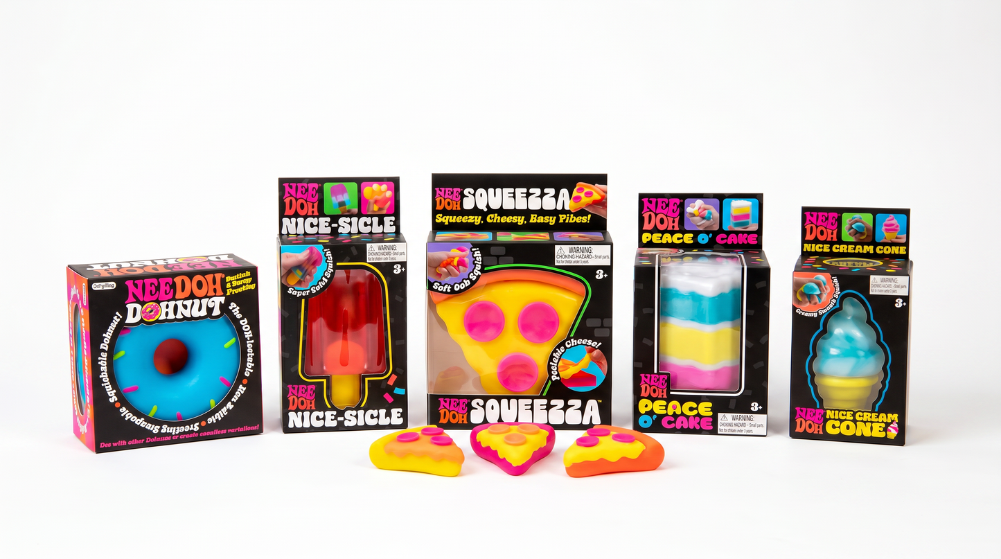 NeeDoh Foodie Fun Pack