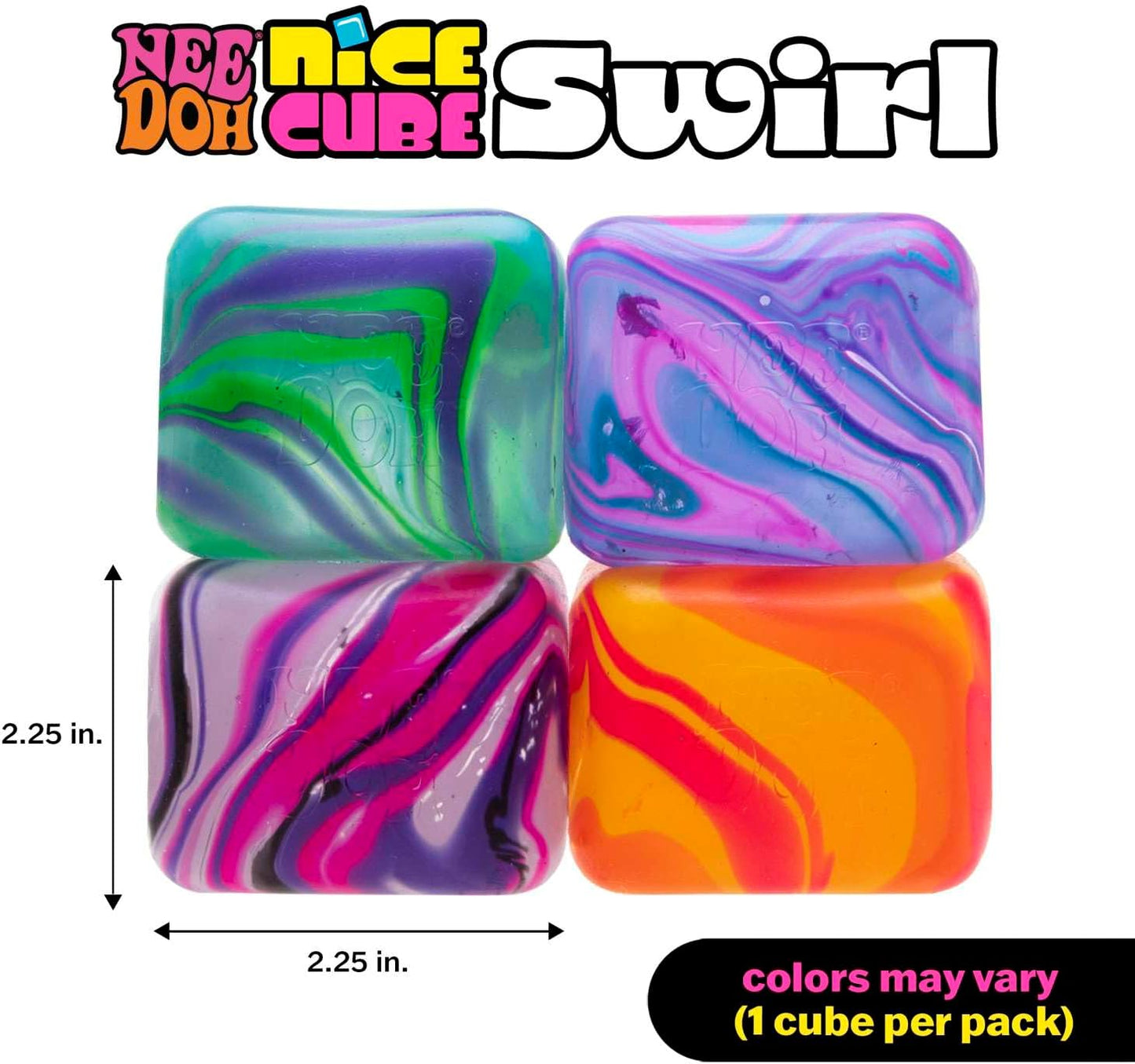 NeeDoh Swirl Cube