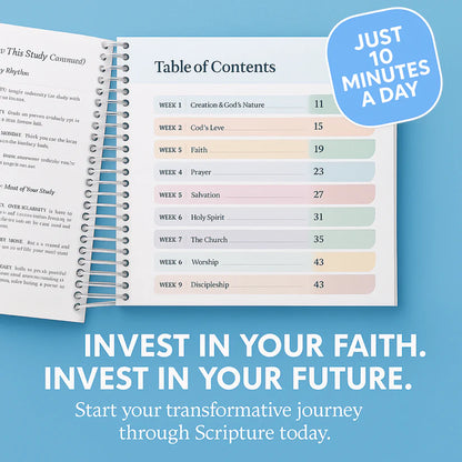 Elegiar Bible In A Year: 52 Week Study