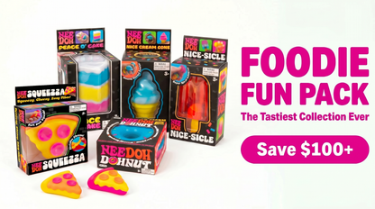 NeeDoh Foodie Fun Pack