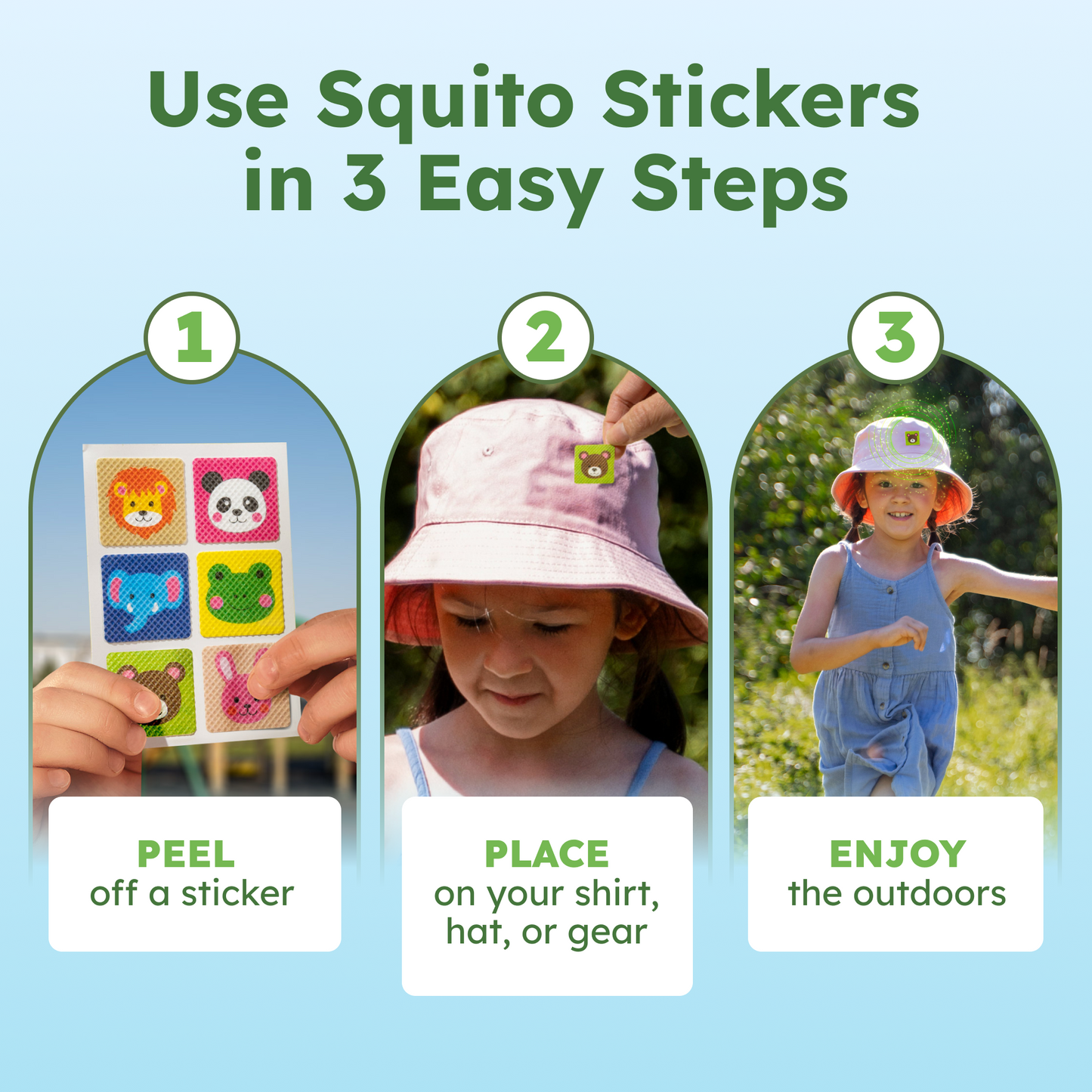 Elegiar Squito Stickers Kids