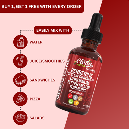 Berberine + Ceylon Cinnamon Regulator Drops (60mL)